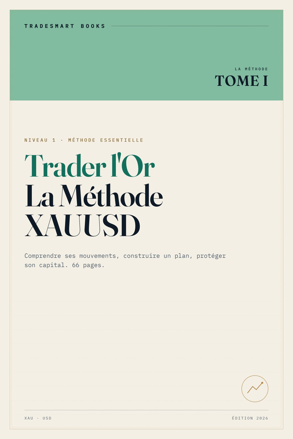 Trader l'Or La Methode XAUUSD - couverture